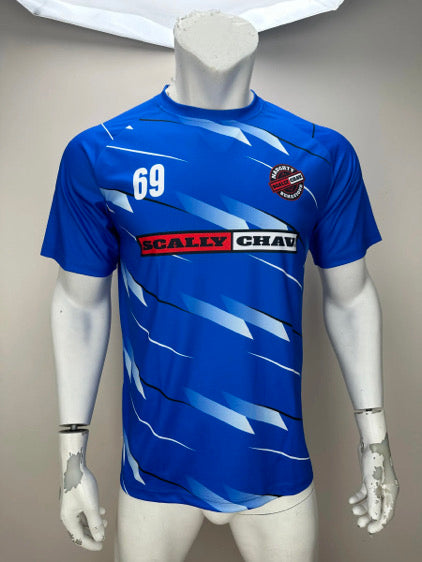 Blue Football Kit