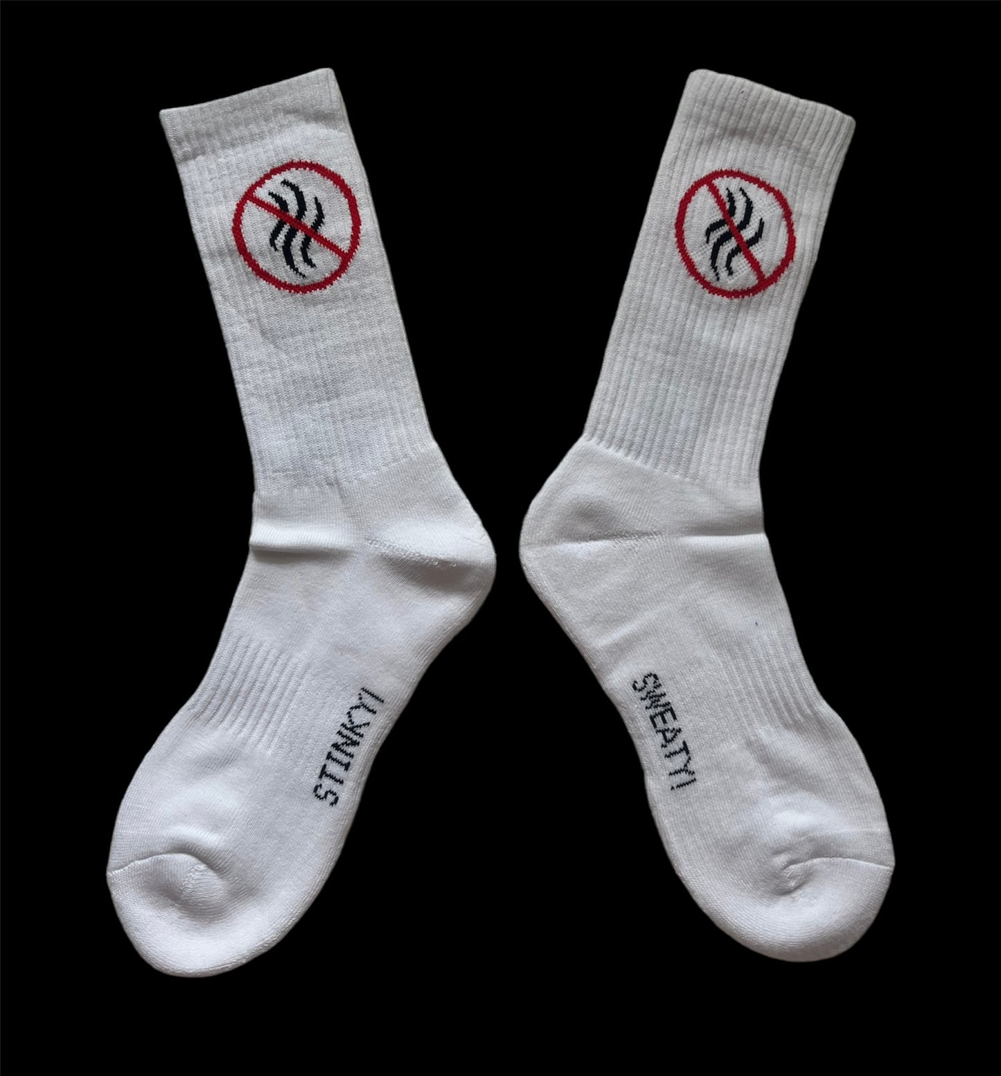 CHAUSSETTES CLASSIQUES BLANCHES ET PUANTES